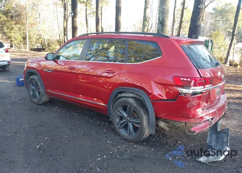 2021 Volkswagen Atlas 3.6L V6 Se W/Technology R-Line z USA, uszkodzony, nr VIN 1V2NR2CA0MC530631